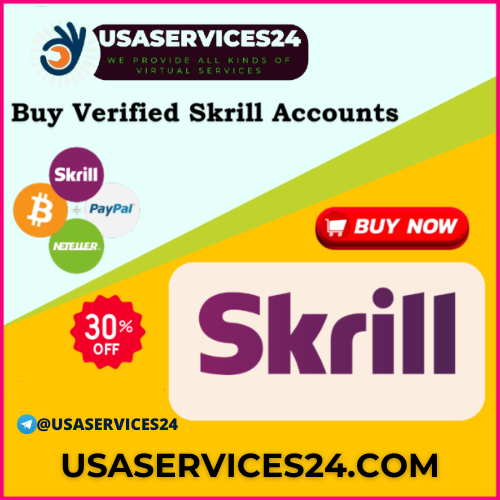 Verified Skrill Account