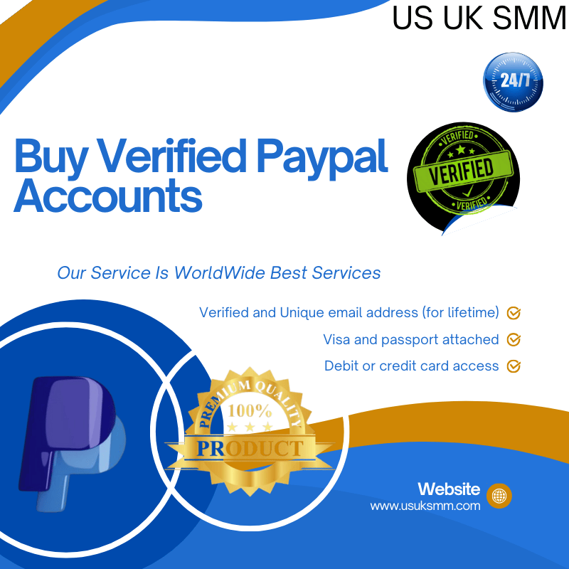 Buy Verified Paypal Accounts-100% USA,UK