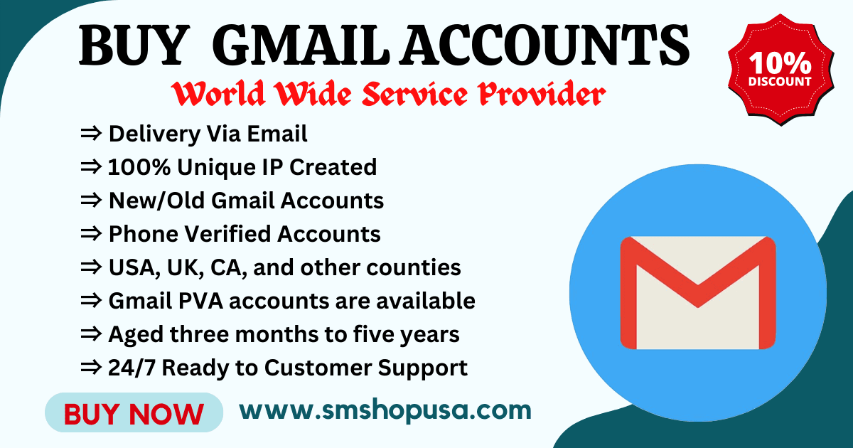 Buy Old Gmail Accounts | Bulk Aged Gmail for Business