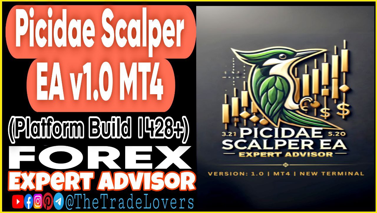 Picidae Scalper EA v1.0 MT4 Sets (Works on Build 1428 ) | Forex Robot | MT4 Expert Advisor - Payhip