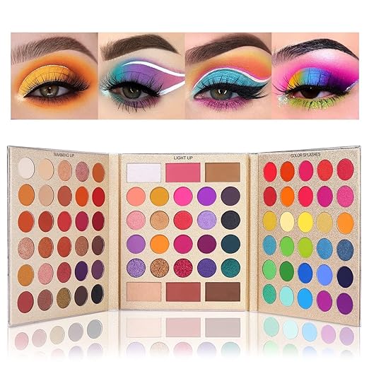 SHISHI Eyeshadow Palette Set Pro 86 Colors Makeup Kit - shishimakeup.com