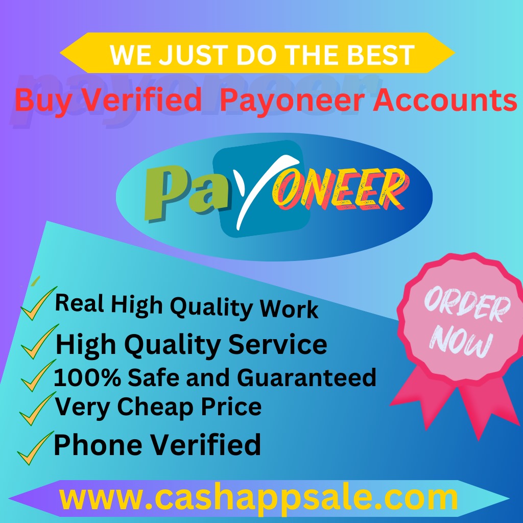 Buy Verified Payoneer Account-Best service provider