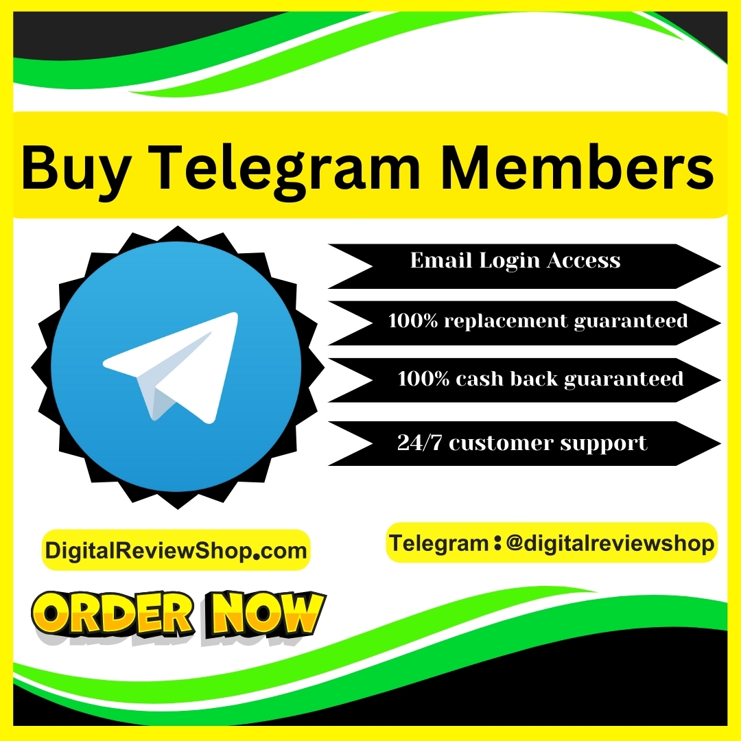 Buy Telegram Members - Digital Review Shop