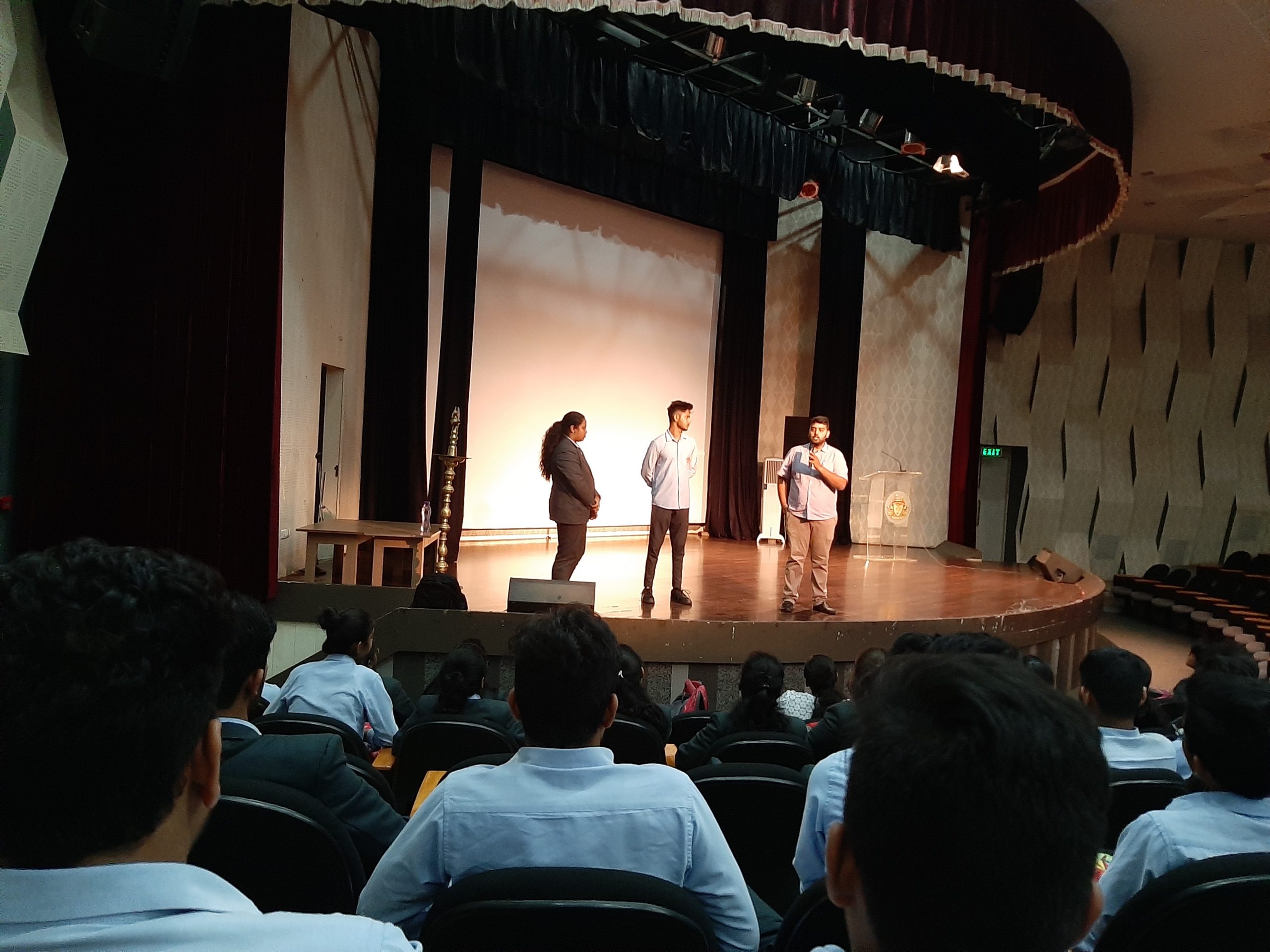 Auditorium Facilities - BTTM College in Rajajinagar, Bangalore