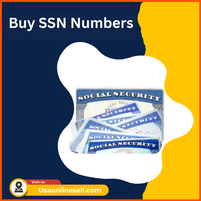 Buy SSN Numbers - 100% Legit & Real USA Social Security Number