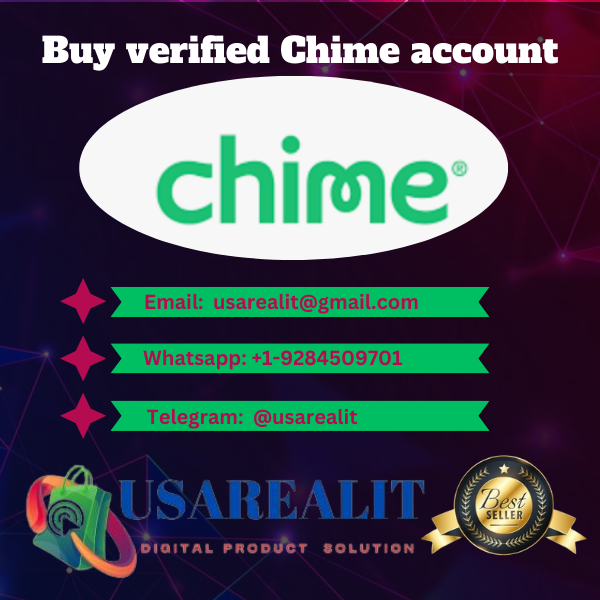 Buy verified Chime account - USAREALIT