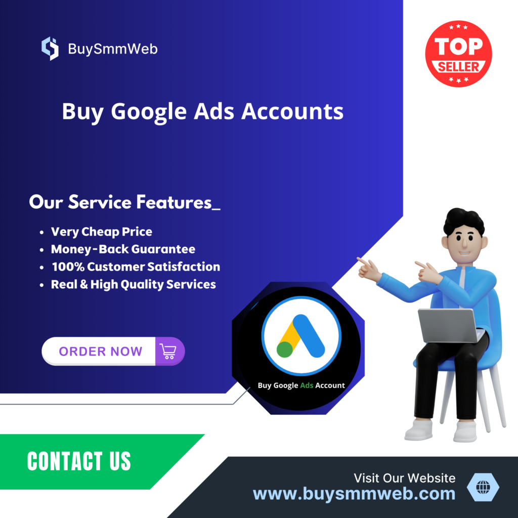 Buy Google Ads Accounts - BuySmmWeb