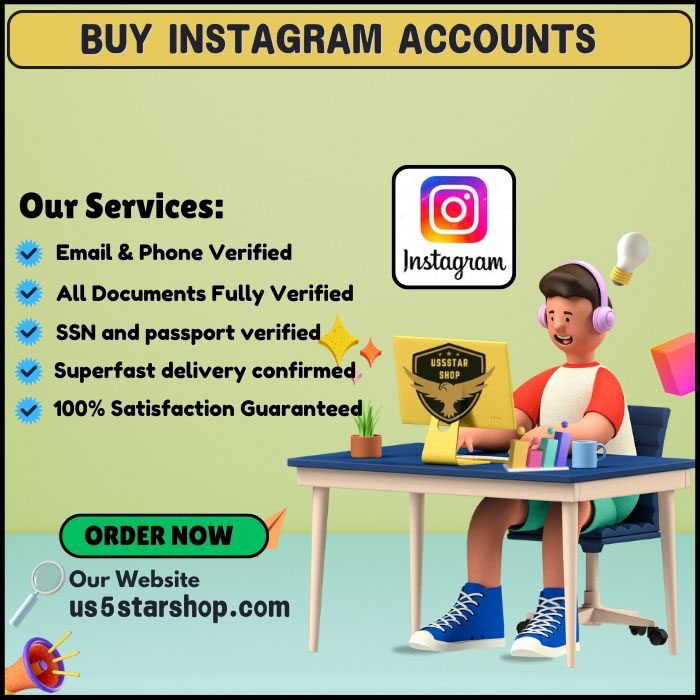 Buy verified Instagram Accounts-100% Safe USA, UK and Others Availab