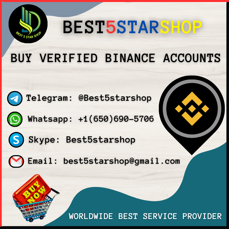 Buy Verified Binance Accounts - 100% Best KYC Verified