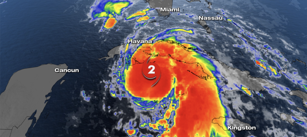 Hurricane Rafael Is Racing Towards Cuba [LIVE Updates & Satellite Views] - Orbital Today