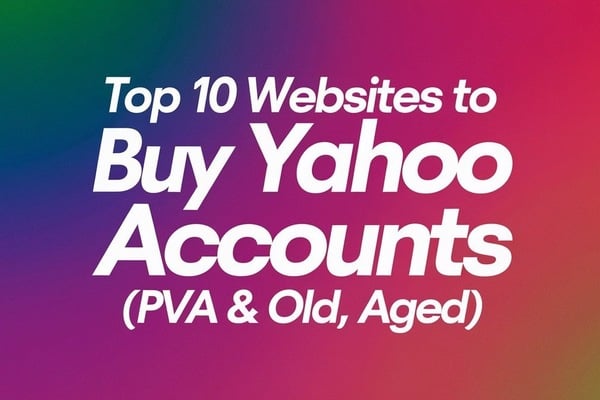 education - Buy Yahoo Accounts | Yahoo Premium Services - With 100% instant delivery (PVA & OLD) - United State new work