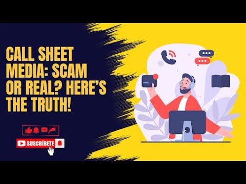 Call Sheet Media: Scam or Real? Here’s the Truth! - YouTube