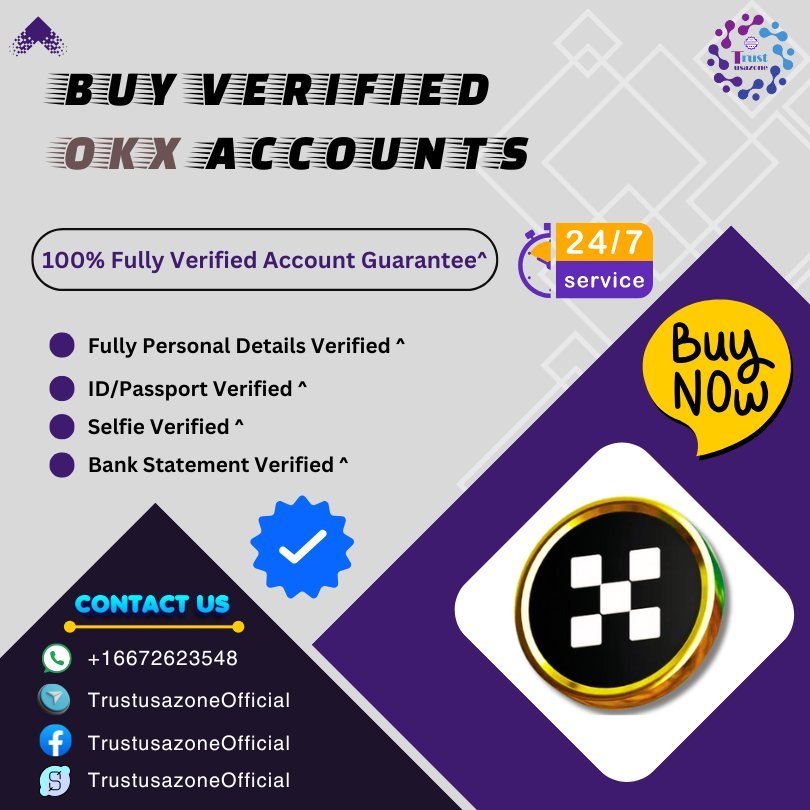 Buy Verified OKX Accounts | 100% Verified Secure Guaranteed