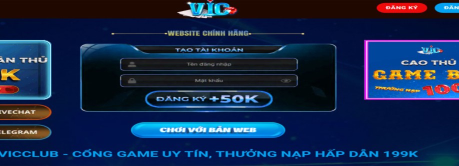 VicClub Cổng Game Uy Tín Cover Image