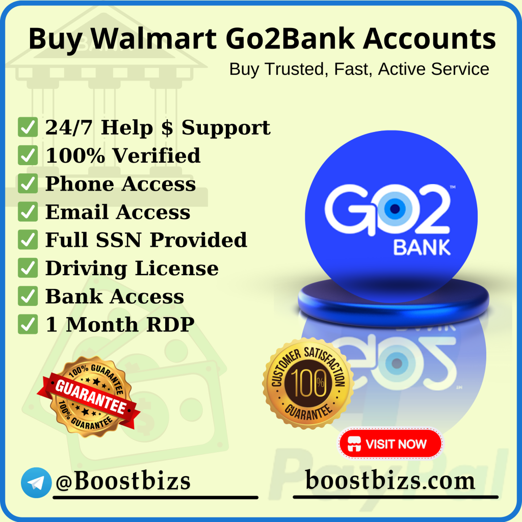 Buy Verified Go2bank Accounts - BOOSTBIZS