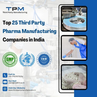 Top 25 Third Party Pharma Manufacturing Companies in India