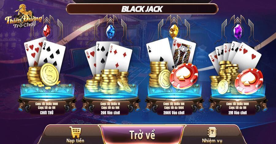 Blackjack - Đấu Trí Căng Não Cùng Dealer Cổng Game TDTC