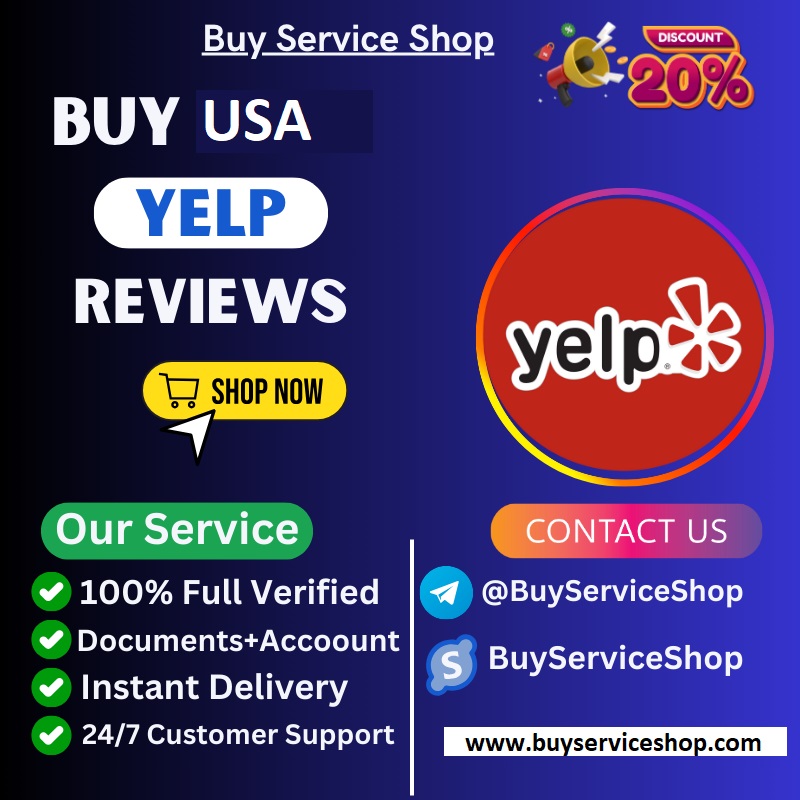 Buy USA Yelp Reviews- 100% Permanent USA Yelp Reviews