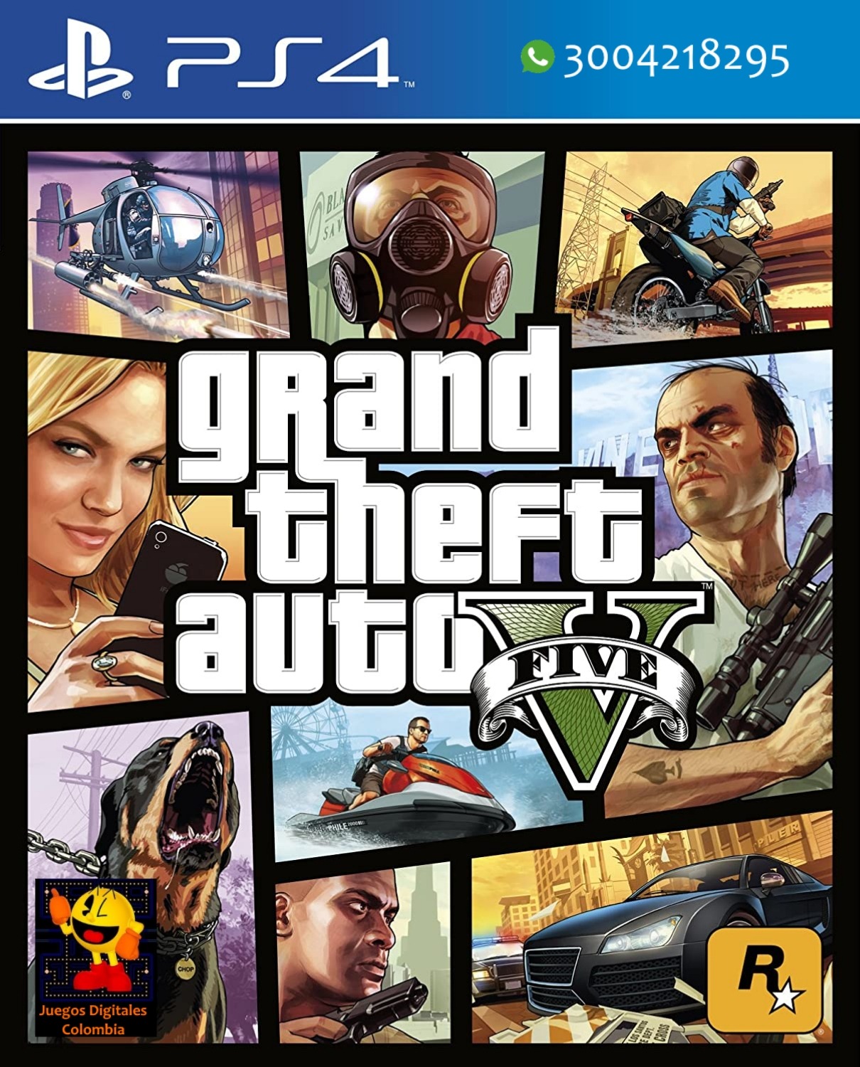 GTA V Ps5 o GTA 5 El Mejor Juego de Mundo Abierto Ps5