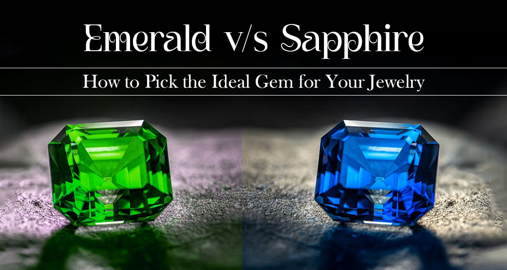 Emerald vs. Sapphire: How to Pick the Ideal Gem for Your Jewelry