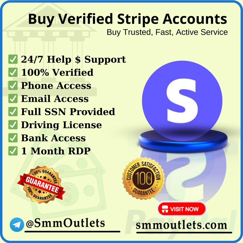 Buy Verified Stripe Accounts - SmmOutlets